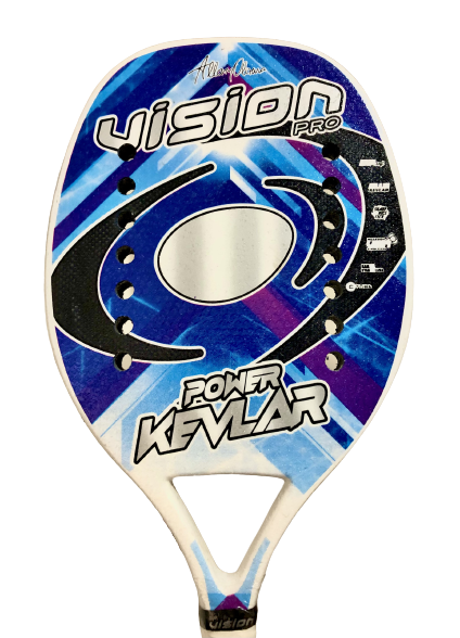 Raquete de Beach Tennis Vision Power Kevlar - Allan Oliveira 2022